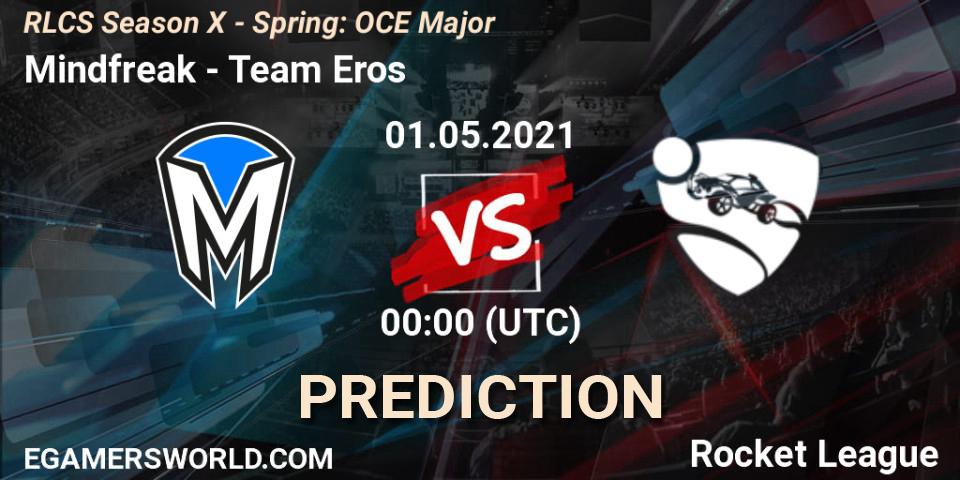 Mindfreak - Team Eros: Maç tahminleri. 01.05.2021 at 00:00, Rocket League, RLCS Season X - Spring: OCE Major