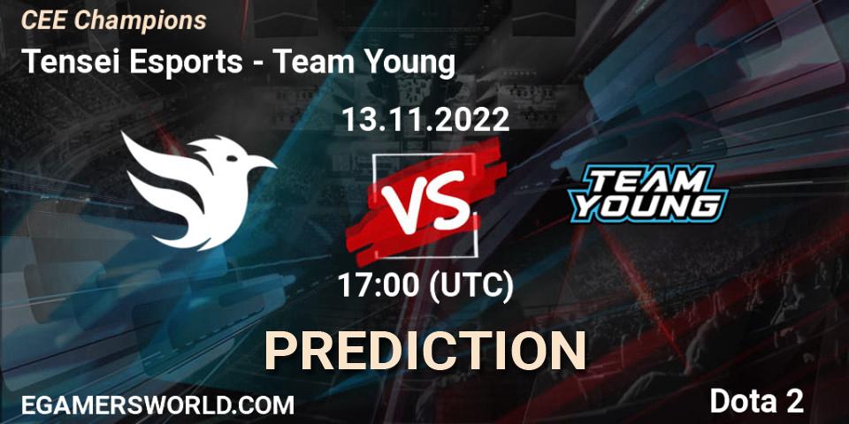 Tensei Esports - Team Young: Maç tahminleri. 13.11.2022 at 17:00, Dota 2, CEE Champions