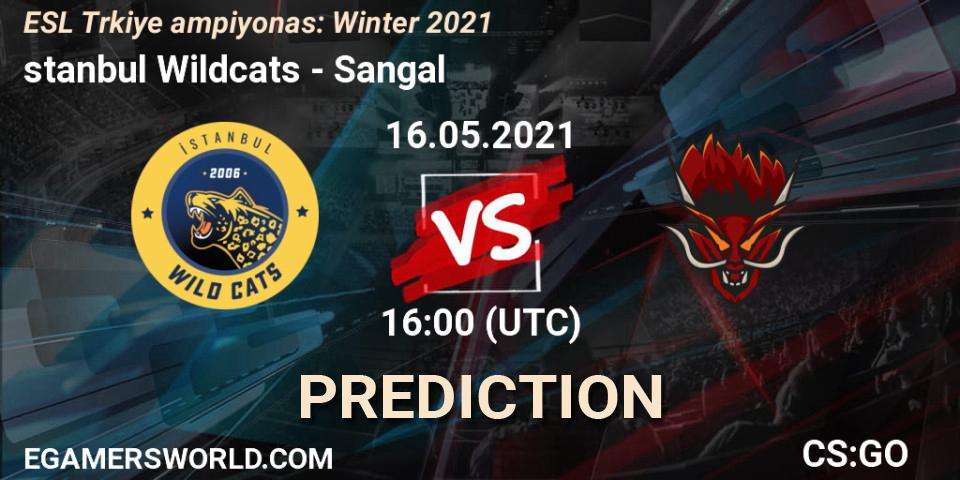 İstanbul Wildcats - Sangal: Maç tahminleri. 16.05.2021 at 16:00, Counter-Strike (CS2), ESL Türkiye Şampiyonası: Winter 2021