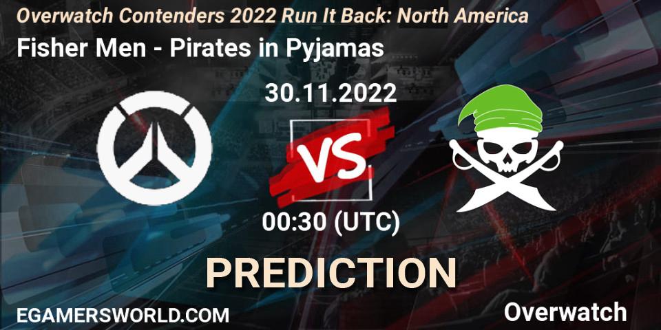 Fisher Men - Pirates in Pyjamas: Maç tahminleri. 09.12.2022 at 00:30, Overwatch, Overwatch Contenders 2022 Run It Back: North America