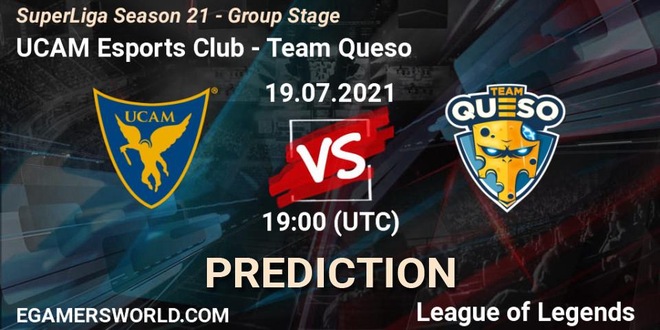 UCAM Esports Club - Team Queso: Maç tahminleri. 19.07.21, LoL, SuperLiga Season 21 - Group Stage 