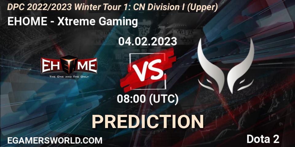 EHOME - Xtreme Gaming: Maç tahminleri. 04.02.2023 at 10:56, Dota 2, DPC 2022/2023 Winter Tour 1: CN Division I (Upper)