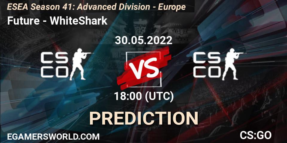 Future - WhiteShark: Maç tahminleri. 30.05.2022 at 18:00, Counter-Strike (CS2), ESEA Season 41: Advanced Division - Europe