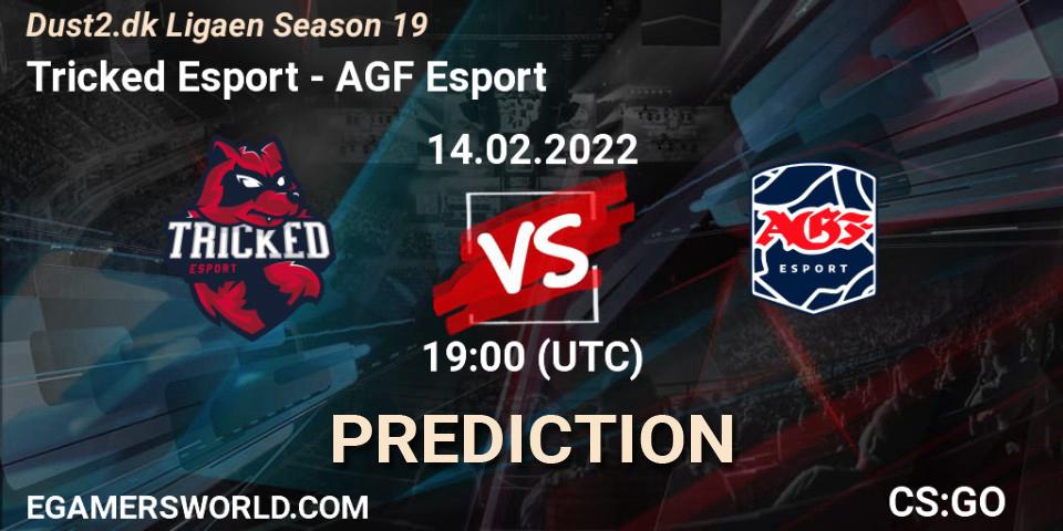 Tricked Esport - AGF Esport: Maç tahminleri. 14.02.2022 at 19:00, Counter-Strike (CS2), Dust2.dk Ligaen Season 19