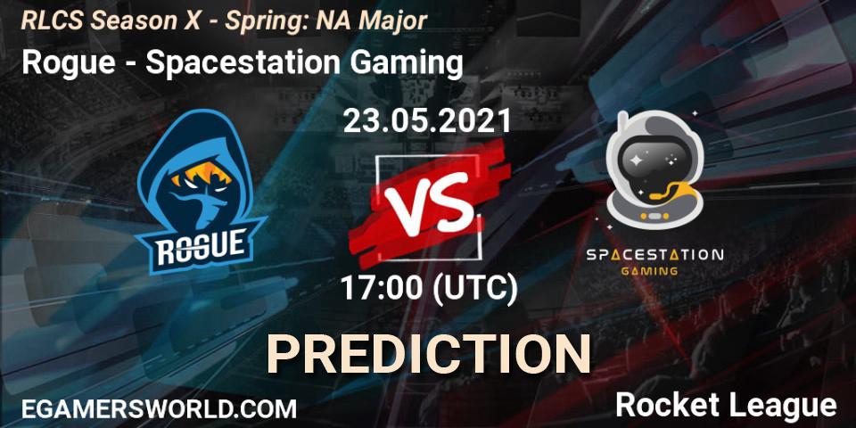 Rogue - Spacestation Gaming: Maç tahminleri. 23.05.2021 at 17:00, Rocket League, RLCS Season X - Spring: NA Major