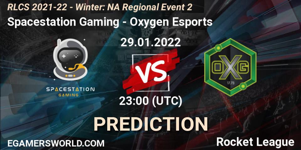 Spacestation Gaming - Oxygen Esports: Maç tahminleri. 29.01.2022 at 23:00, Rocket League, RLCS 2021-22 - Winter: NA Regional Event 2