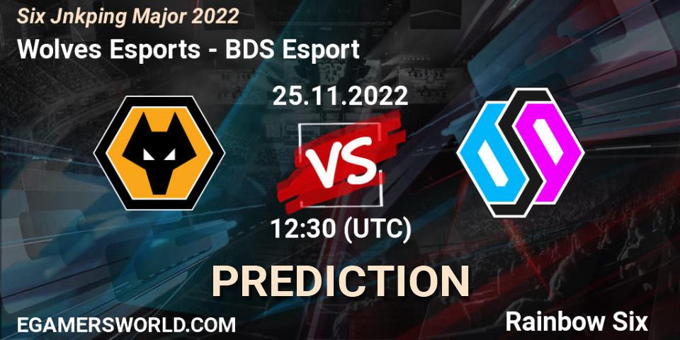 Wolves Esports - BDS Esport: Maç tahminleri. 25.11.2022 at 14:30, Rainbow Six, Six Jönköping Major 2022