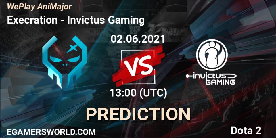 Execration - Invictus Gaming: Maç tahminleri. 02.06.2021 at 14:01, Dota 2, WePlay AniMajor 2021