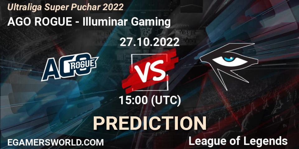 AGO ROGUE - Illuminar Gaming: Maç tahminleri. 27.10.2022 at 18:00, LoL, Ultraliga Super Puchar 2022