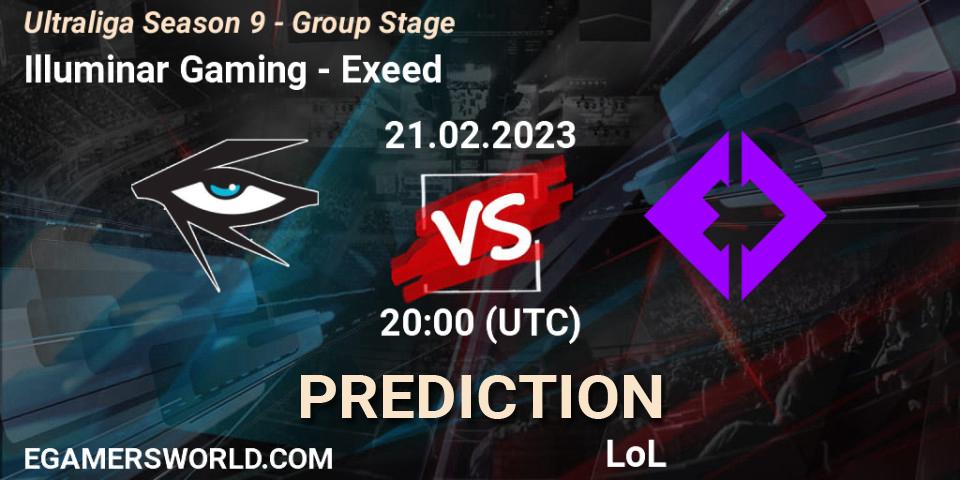 Illuminar Gaming - Exeed: Maç tahminleri. 22.02.23, LoL, Ultraliga Season 9 - Group Stage