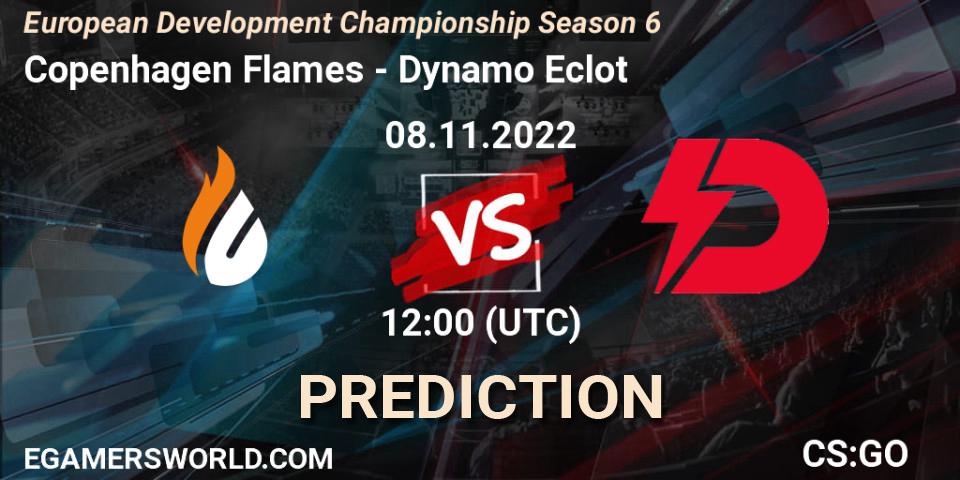 Copenhagen Flames - Dynamo Eclot: Maç tahminleri. 08.11.2022 at 12:00, Counter-Strike (CS2), European Development Championship Season 6