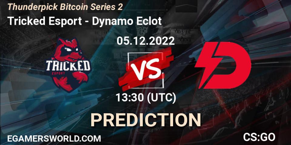 Tricked Esport - Dynamo Eclot: Maç tahminleri. 05.12.2022 at 13:40, Counter-Strike (CS2), Thunderpick Bitcoin Series 2