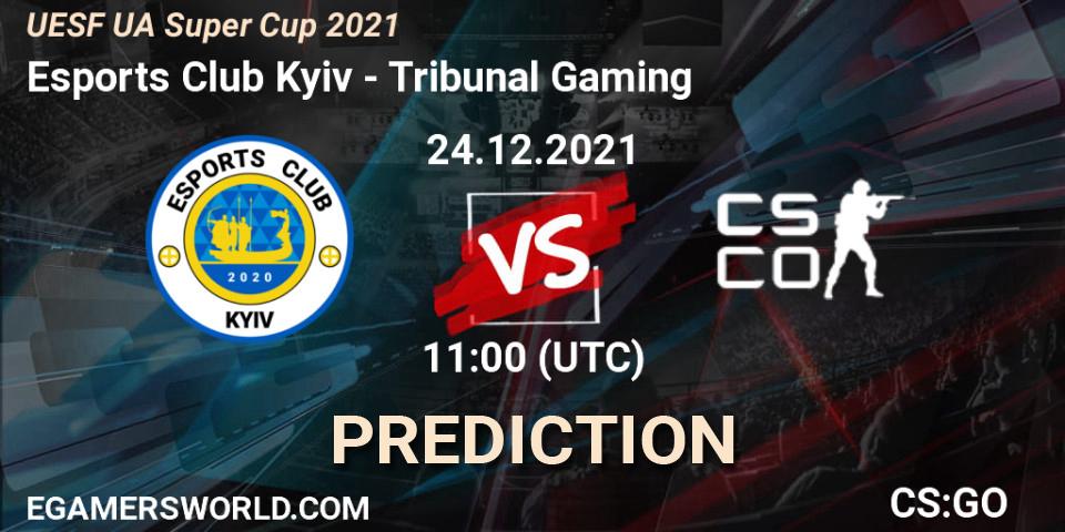Esports Club Kyiv - Tribunal Gaming: Maç tahminleri. 24.12.2021 at 11:00, Counter-Strike (CS2), UESF Ukrainian Super Cup 2021