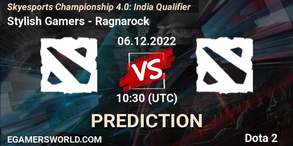Stylish Gamers - Ragnarock: Maç tahminleri. 06.12.2022 at 10:13, Dota 2, Skyesports Championship 4.0: India Qualifier