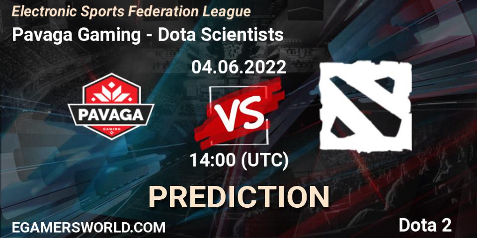 Pavaga Gaming - Dota Scientists: Maç tahminleri. 04.06.2022 at 15:07, Dota 2, Electronic Sports Federation League