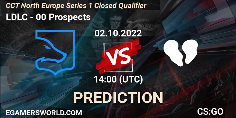 LDLC - 00 Prospects: Maç tahminleri. 02.10.2022 at 14:00, Counter-Strike (CS2), CCT North Europe Series 1 Closed Qualifier