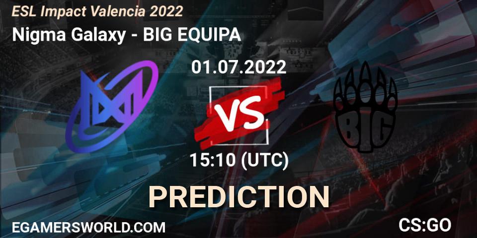 Galaxy Racer Female - BIG EQUIPA: Maç tahminleri. 01.07.2022 at 15:20, Counter-Strike (CS2), ESL Impact Valencia 2022