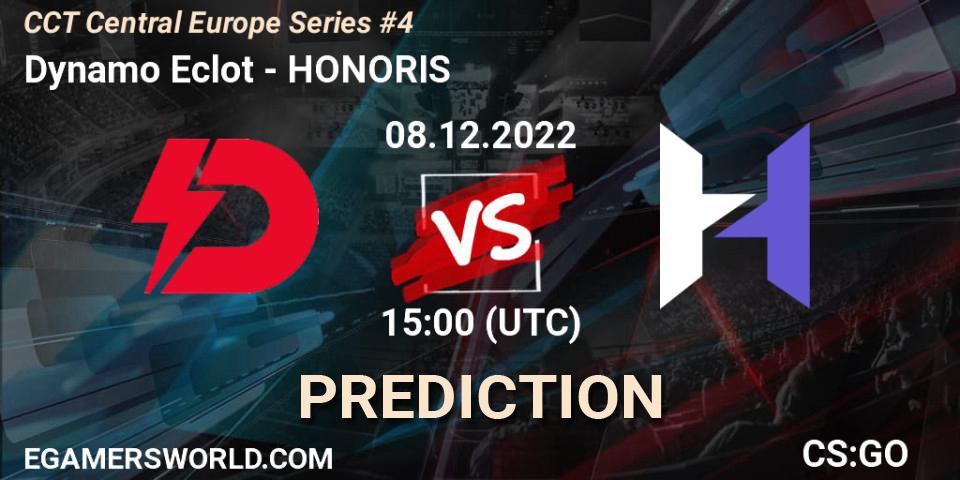 Dynamo Eclot - HONORIS: Maç tahminleri. 08.12.22, CS2 (CS:GO), CCT Central Europe Series #4