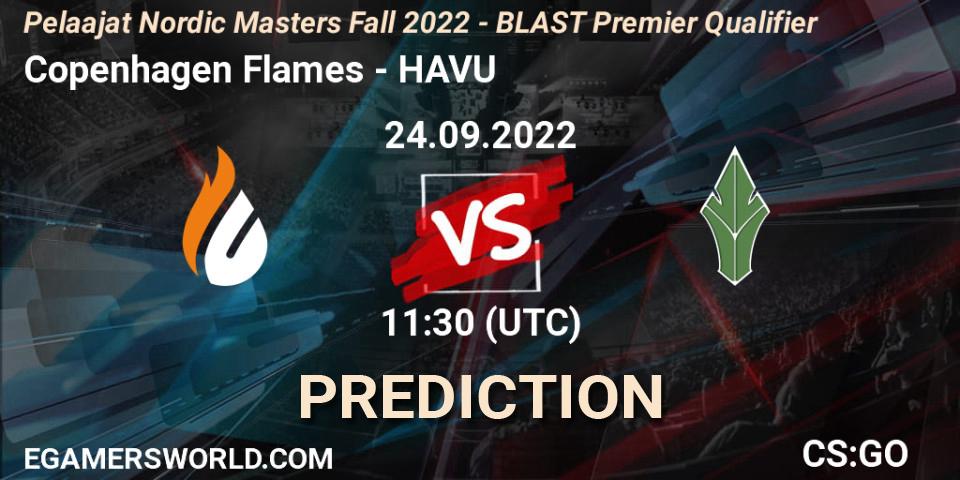 Copenhagen Flames - HAVU: Maç tahminleri. 24.09.22, CS2 (CS:GO), Pelaajat.com Nordic Masters: Fall 2022