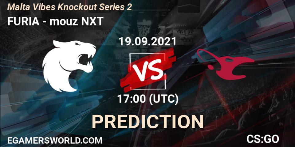 FURIA - mouz NXT: Maç tahminleri. 19.09.2021 at 17:25, Counter-Strike (CS2), Malta Vibes Knockout Series #2