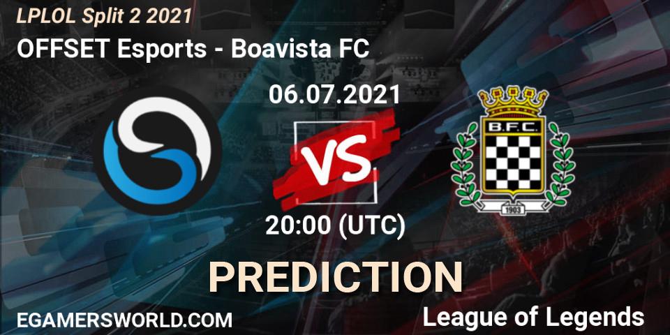OFFSET Esports - Boavista FC: Maç tahminleri. 06.07.2021 at 20:00, LoL, LPLOL Split 2 2021