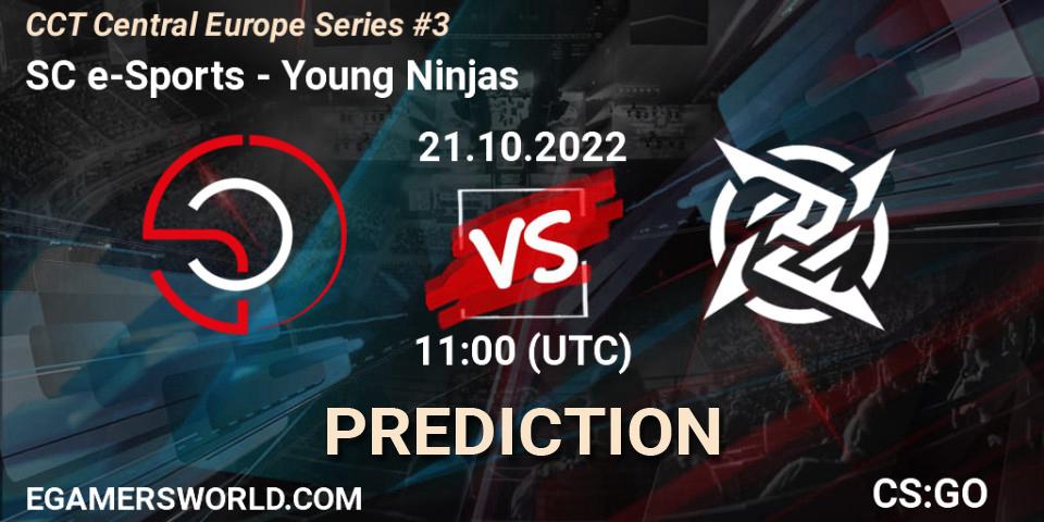 SC e-Sports - Young Ninjas: Maç tahminleri. 21.10.2022 at 11:55, Counter-Strike (CS2), CCT Central Europe Series #3