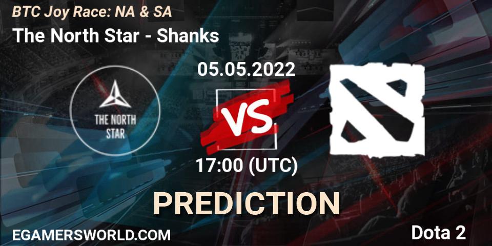 The North Star - Shanks: Maç tahminleri. 05.05.2022 at 17:08, Dota 2, BTC Joy Race: NA & SA