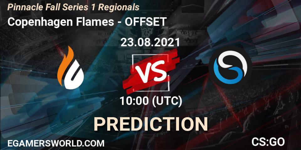 Copenhagen Flames - OFFSET: Maç tahminleri. 23.08.21, CS2 (CS:GO), Pinnacle Fall Series 1 Regionals