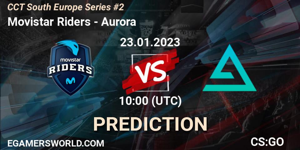 Movistar Riders - Aurora: Maç tahminleri. 23.01.2023 at 10:00, Counter-Strike (CS2), CCT South Europe Series #2