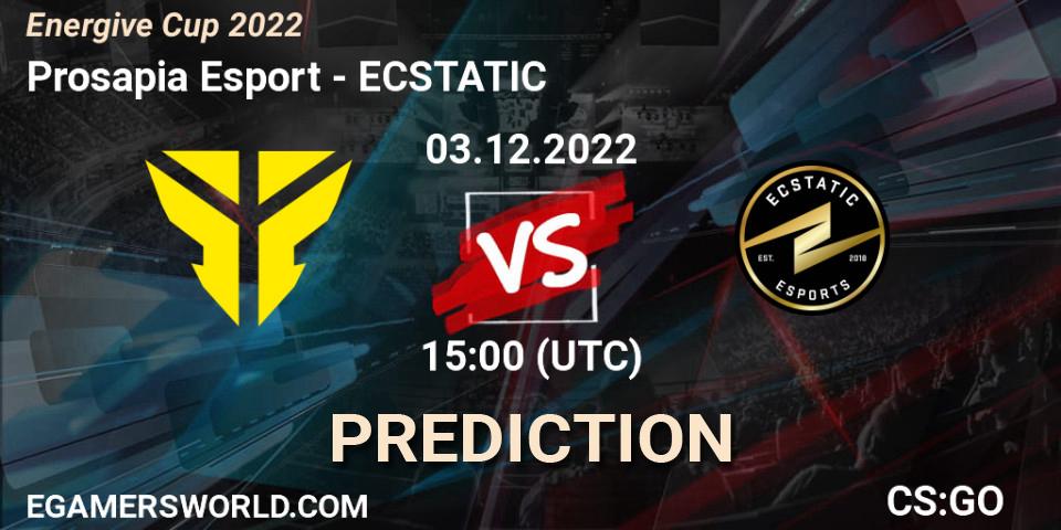 Prosapia Esport - ECSTATIC: Maç tahminleri. 03.12.22, CS2 (CS:GO), Energive Cup 2022