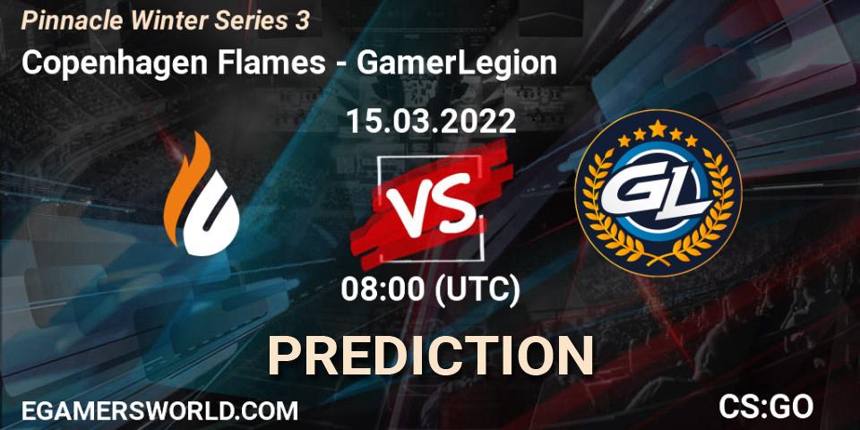 Copenhagen Flames - GamerLegion: Maç tahminleri. 15.03.2022 at 08:00, Counter-Strike (CS2), Pinnacle Winter Series 3