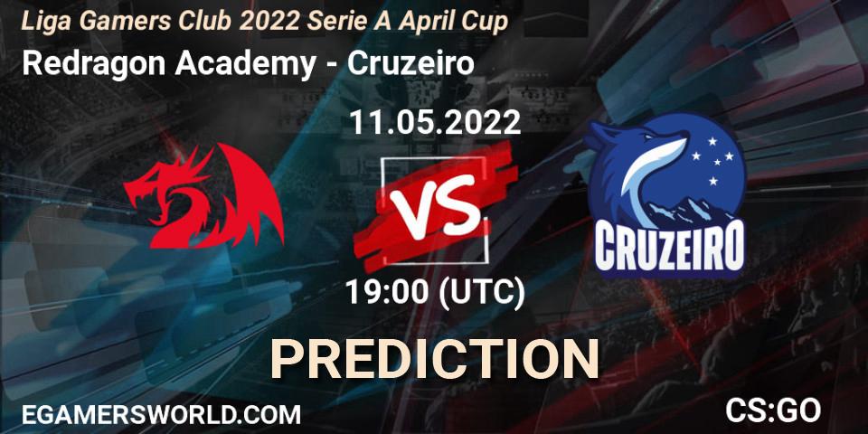 Redragon Academy - Cruzeiro: Maç tahminleri. 11.05.2022 at 19:00, Counter-Strike (CS2), Liga Gamers Club 2022 Serie A April Cup