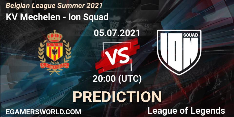KV Mechelen - Ion Squad: Maç tahminleri. 07.06.2021 at 17:00, LoL, Belgian League Summer 2021