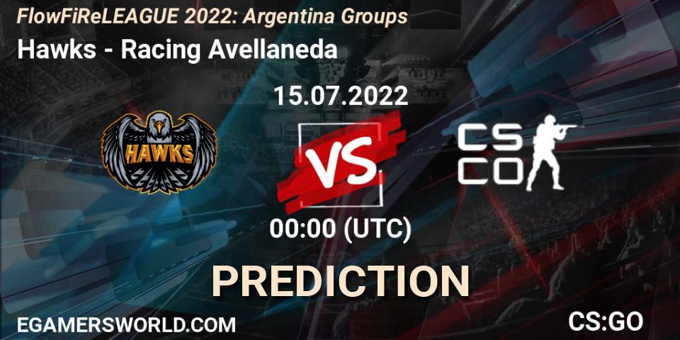 Hawks - Racing Avellaneda: Maç tahminleri. 14.07.2022 at 23:00, Counter-Strike (CS2), FlowFiReLEAGUE 2022: Argentina Groups