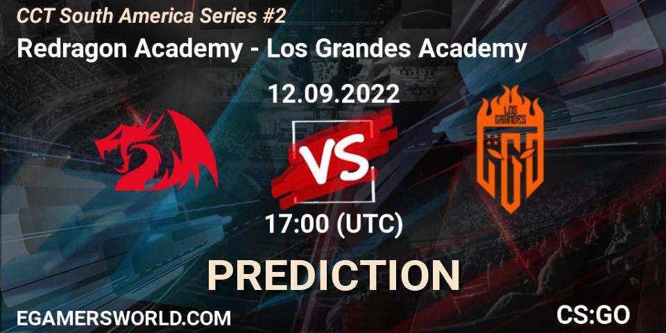 Redragon Academy - Los Grandes Academy: Maç tahminleri. 12.09.2022 at 17:00, Counter-Strike (CS2), CCT South America Series #2