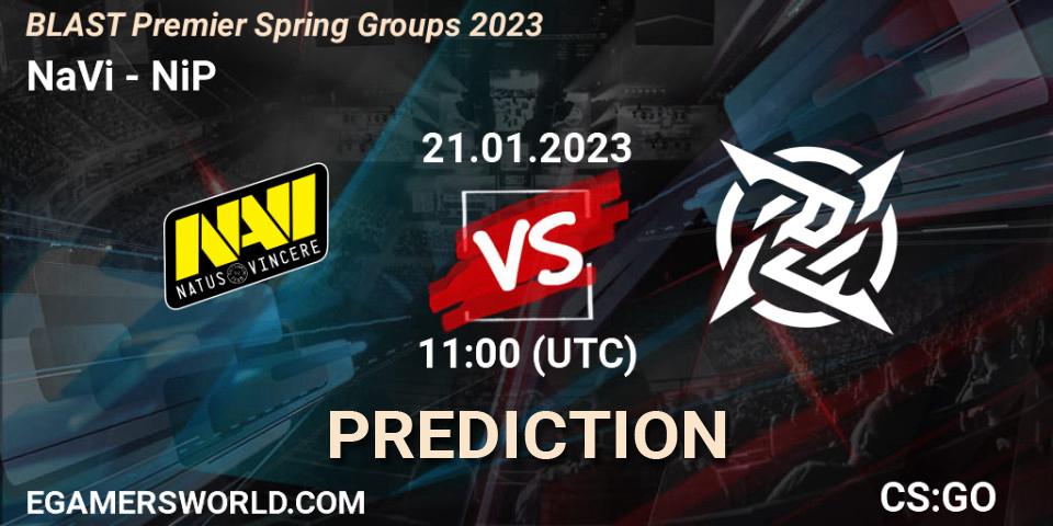 NaVi - NiP: Maç tahminleri. 21.01.23, CS2 (CS:GO), BLAST Premier Spring Groups 2023