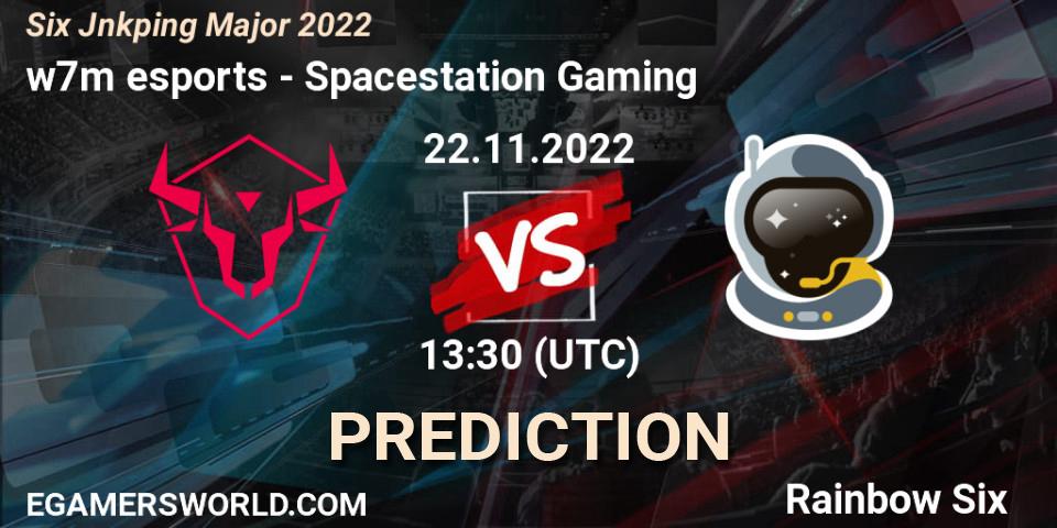 w7m esports - Spacestation Gaming: Maç tahminleri. 23.11.2022 at 13:30, Rainbow Six, Six Jönköping Major 2022