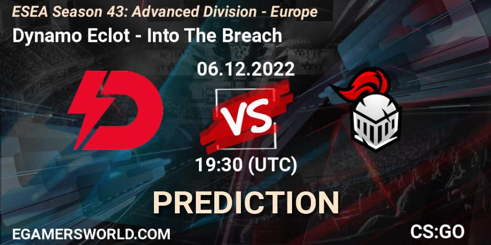 Dynamo Eclot - Into The Breach: Maç tahminleri. 07.12.22, CS2 (CS:GO), ESEA Season 43: Advanced Division - Europe