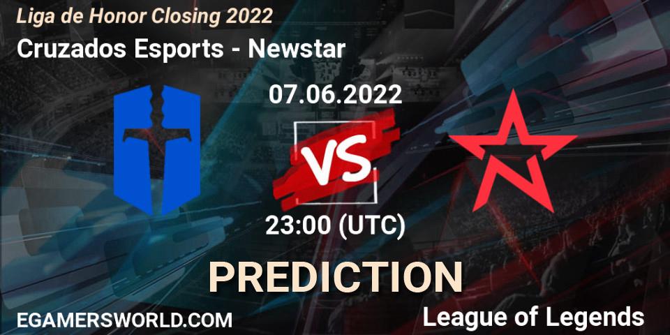 Cruzados Esports - Newstar: Maç tahminleri. 07.06.2022 at 23:00, LoL, Liga de Honor Closing 2022