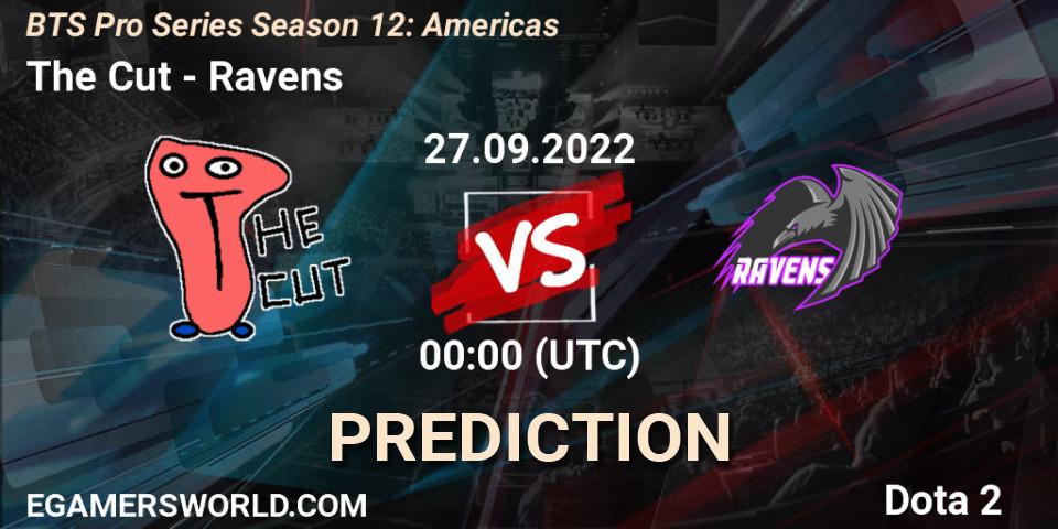 The Cut - Ravens: Maç tahminleri. 27.09.2022 at 00:20, Dota 2, BTS Pro Series Season 12: Americas