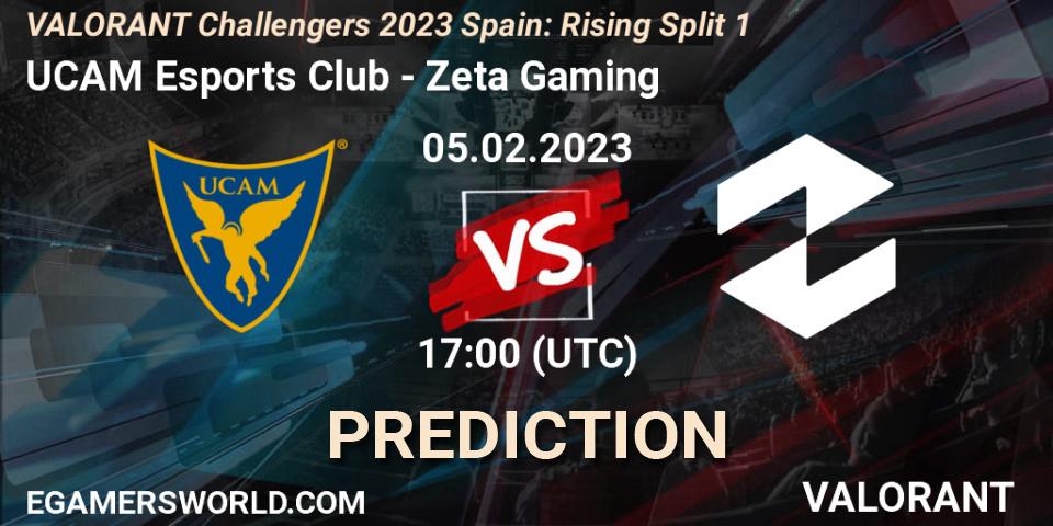 UCAM Esports Club - Zeta Gaming: Maç tahminleri. 05.02.23, VALORANT, VALORANT Challengers 2023 Spain: Rising Split 1
