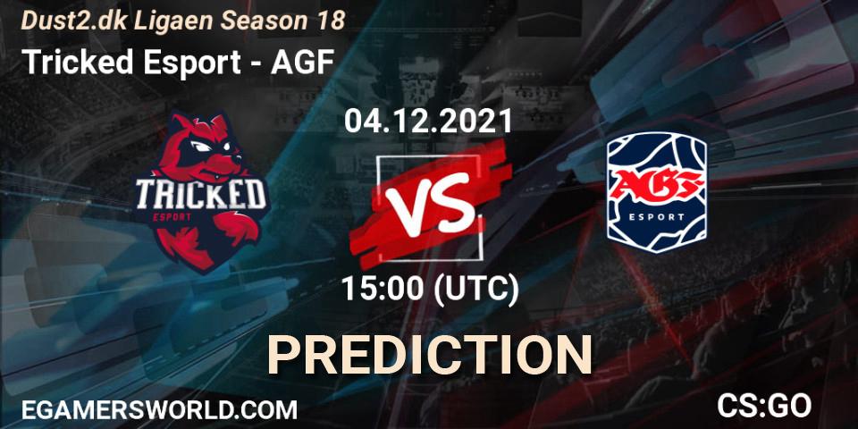 Tricked Esport - AGF: Maç tahminleri. 04.12.2021 at 15:00, Counter-Strike (CS2), Dust2.dk Ligaen Season 18