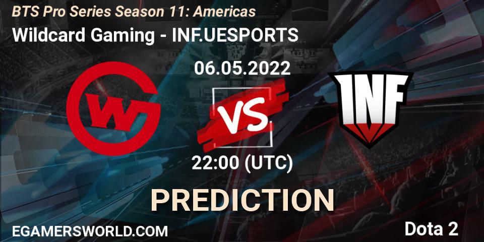 Wildcard Gaming - INF.UESPORTS: Maç tahminleri. 07.05.2022 at 00:32, Dota 2, BTS Pro Series Season 11: Americas