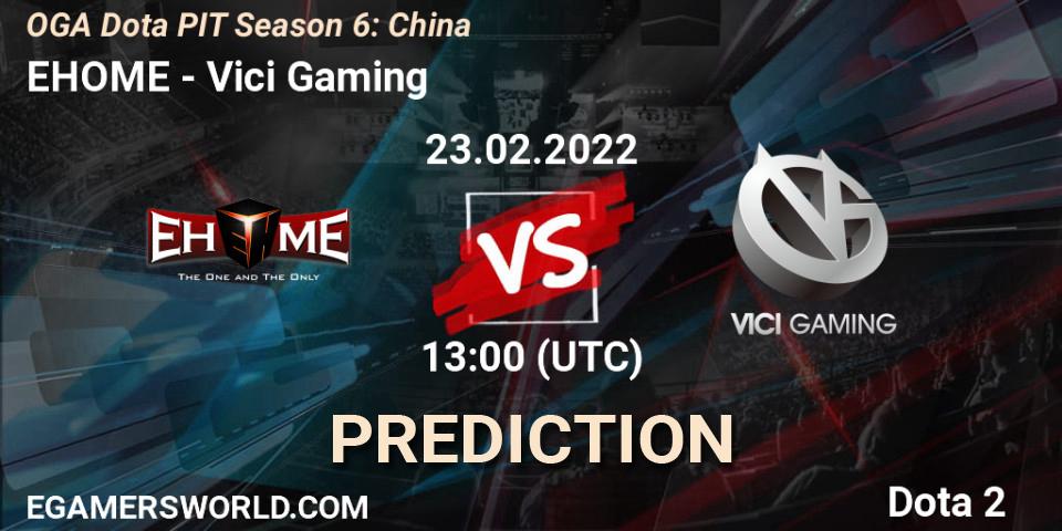 EHOME - Vici Gaming: Maç tahminleri. 23.02.2022 at 13:33, Dota 2, OGA Dota PIT Season 6: China