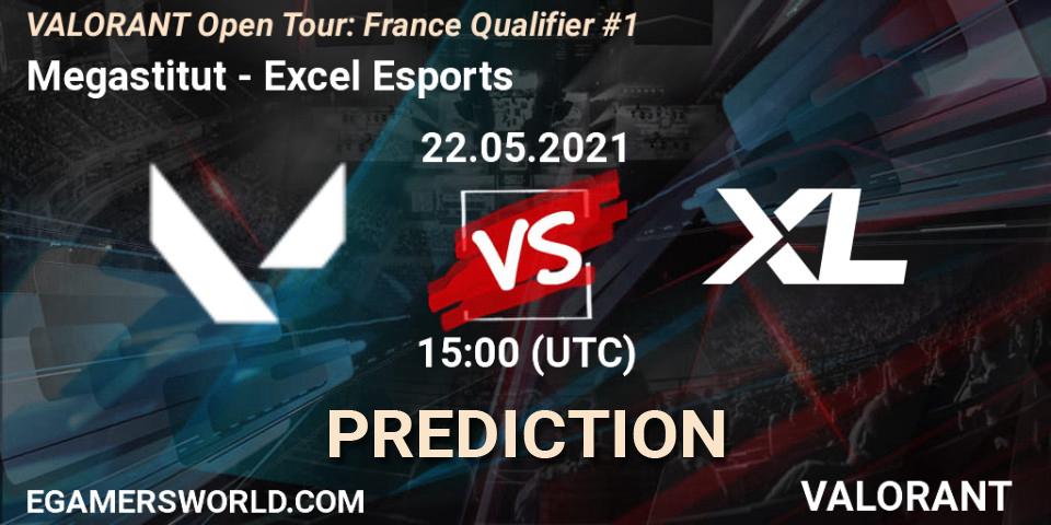 Megastitut - Excel Esports: Maç tahminleri. 22.05.2021 at 13:00, VALORANT, VALORANT Open Tour: France Qualifier #1