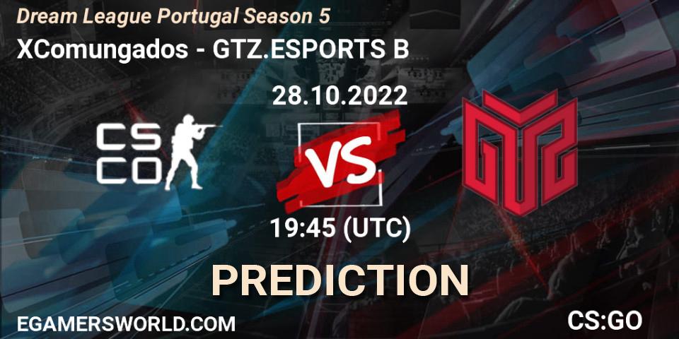XComungados - GTZ Bulls Esports: Maç tahminleri. 28.10.22, CS2 (CS:GO), Dream League Portugal Season 5