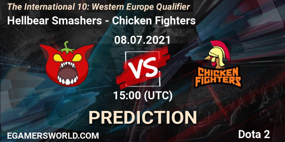 Hellbear Smashers - Chicken Fighters: Maç tahminleri. 08.07.2021 at 15:22, Dota 2, The International 10: Western Europe Qualifier