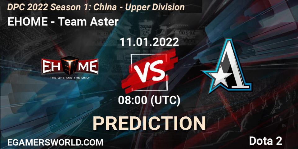EHOME - Team Aster: Maç tahminleri. 11.01.2022 at 07:54, Dota 2, DPC 2022 Season 1: China - Upper Division