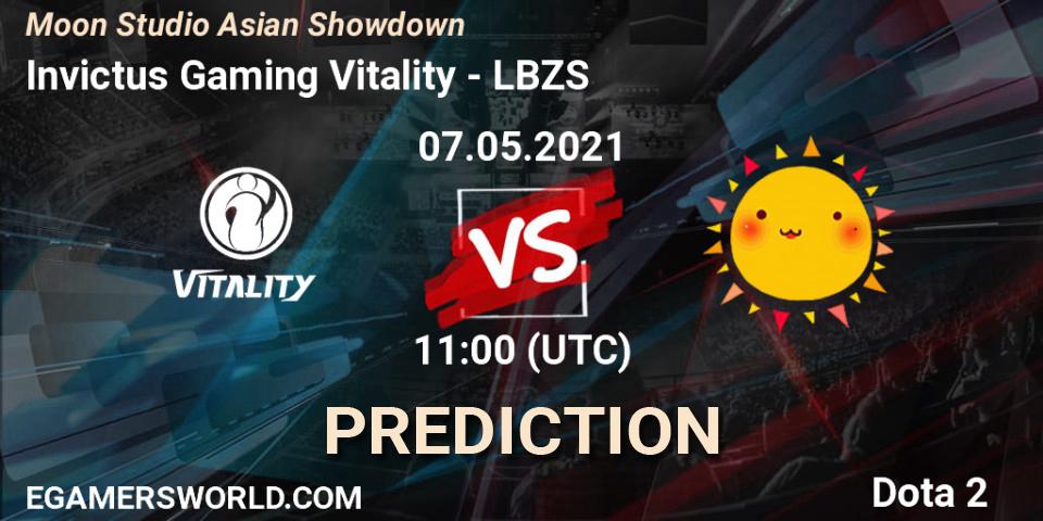 Invictus Gaming Vitality - LBZS: Maç tahminleri. 07.05.2021 at 11:39, Dota 2, Moon Studio Asian Showdown