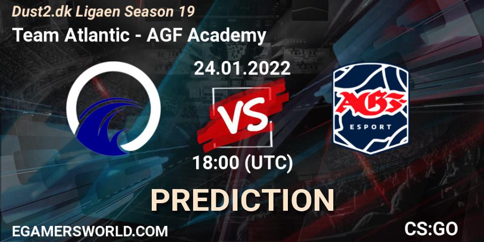 Team Atlantic - AGF Academy: Maç tahminleri. 25.01.2022 at 19:00, Counter-Strike (CS2), Dust2.dk Ligaen Season 19